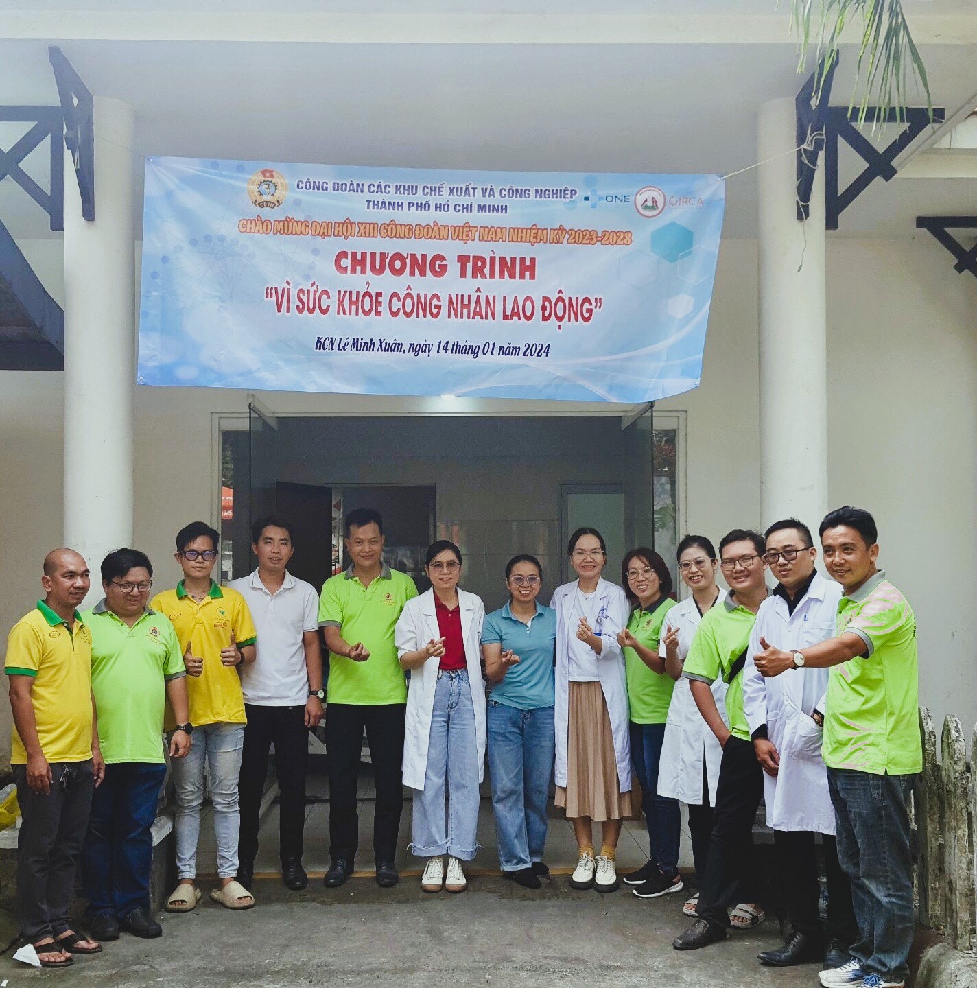Kết thúc chương trình " VÌ SỨC KHỎE CÔNG NHÂN LAO ĐỘNG " - năm 2023